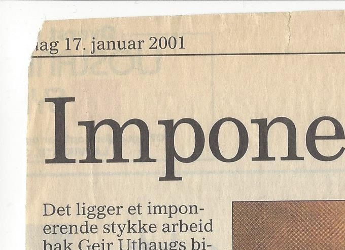 Oppslaget i Østlandsposten